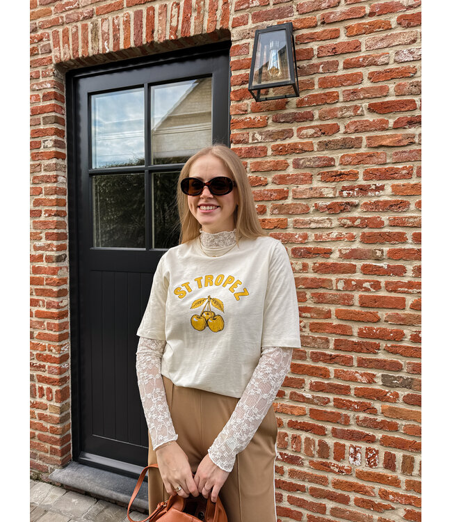 Octavia t-shirt crème