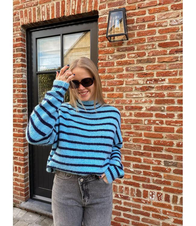 Maisie pull blauw