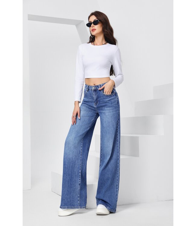 Hailey wijde jeans