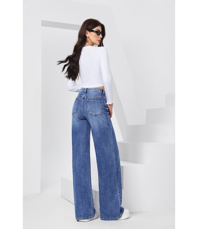 Hailey wijde jeans