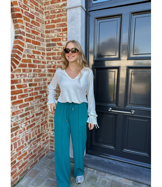 Siona broek teal