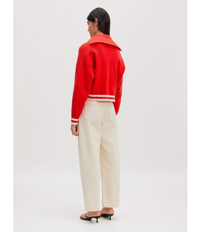 Lucila cardigan rood