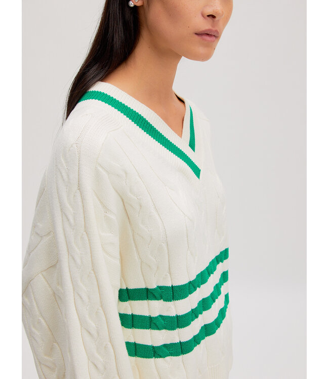 Charline pull crème