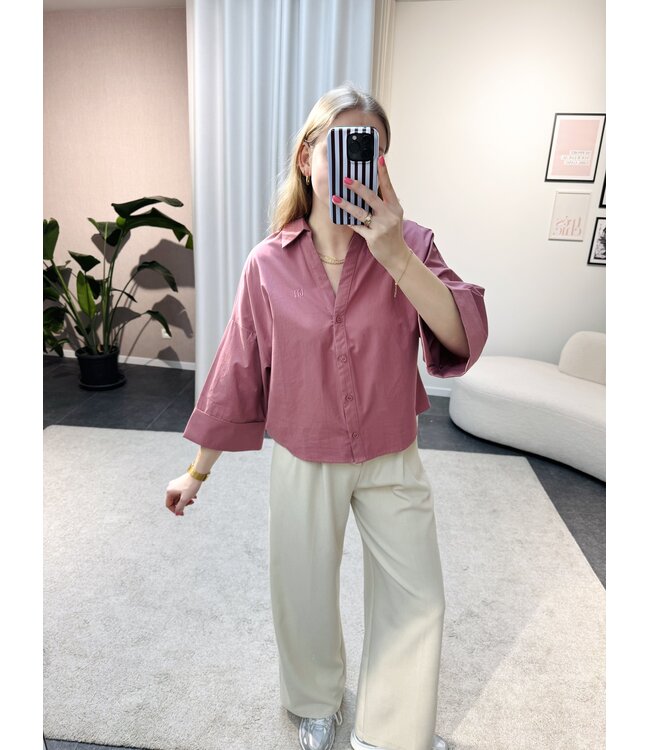 Selou blouse roze