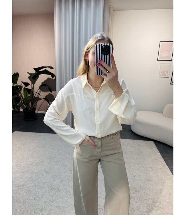 Tova blouse crème