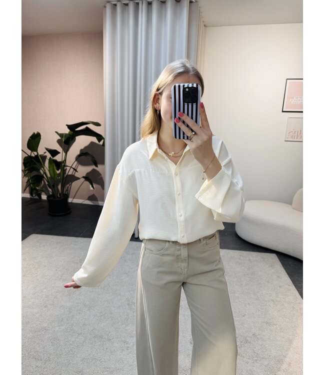 Tova blouse crème