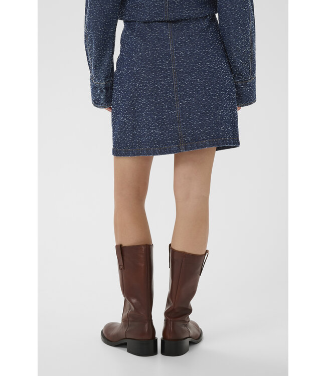 Phea denim rok donkerblauw
