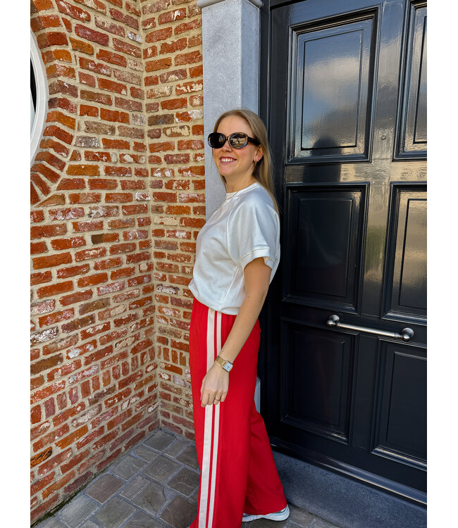 Pascale broek rood