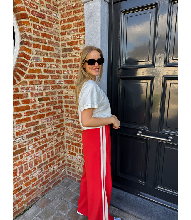 Pascale broek rood