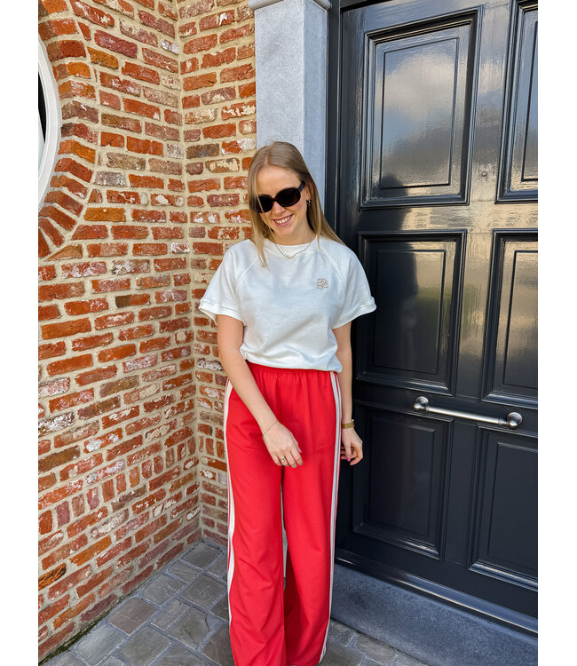 Pascale broek rood