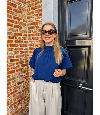 Aileen blouse kobalt