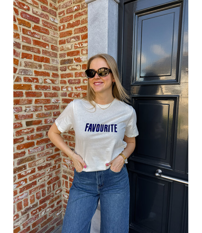 Palina T-shirt crème