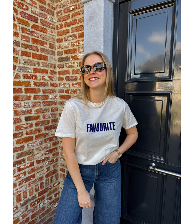 Palina T-shirt crème