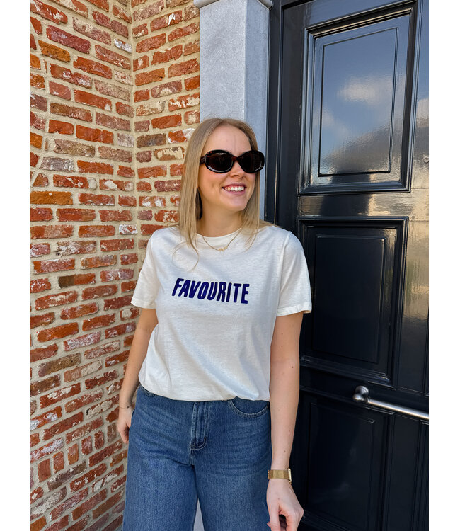 Palina T-shirt crème