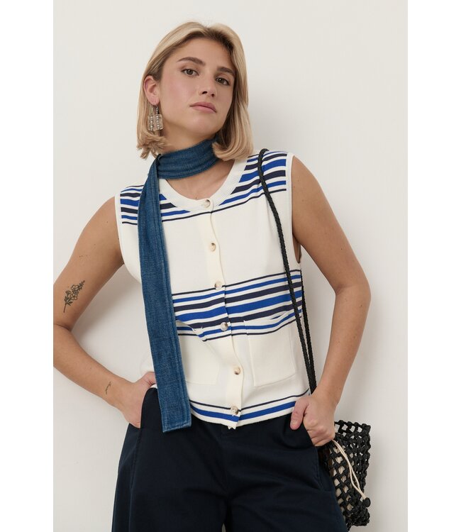 Robyn gestreepte top