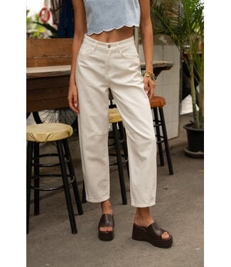 Brandy balloon jeans wit