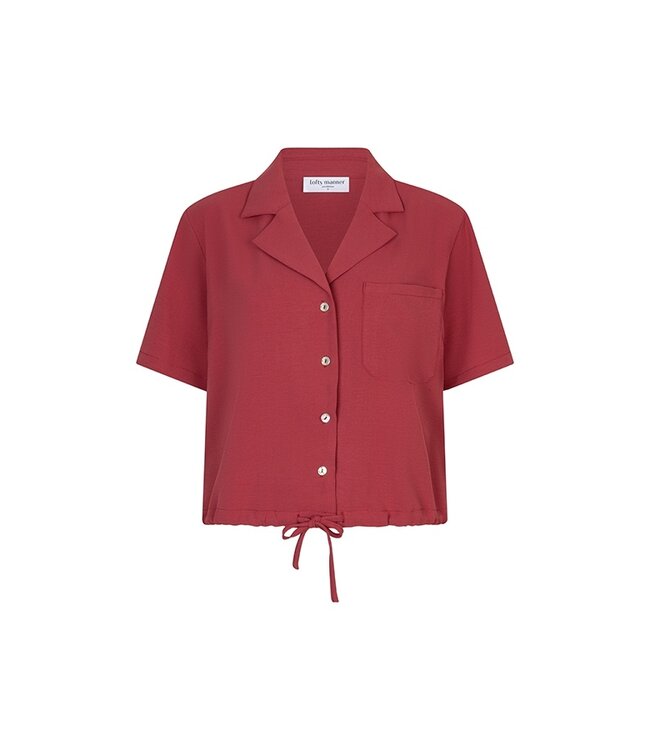 Zelie blouse framboos