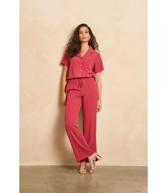 Solana broek framboos