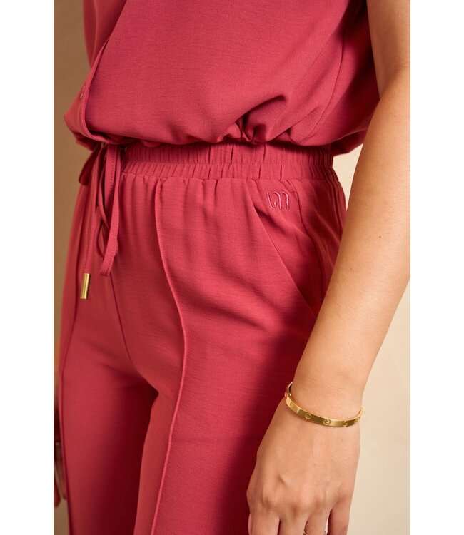 Solana broek framboos