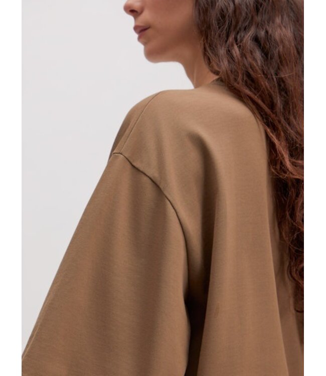 Enzo t-shirt kaki-bruin