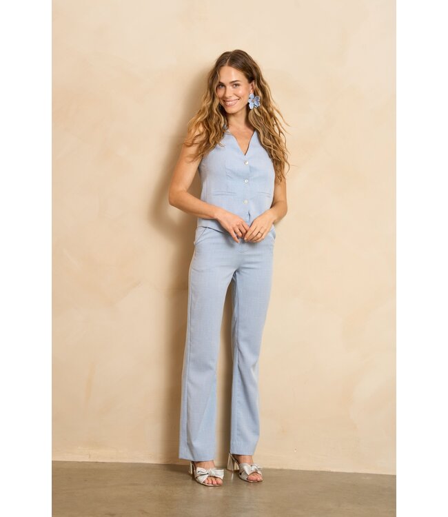 Salli broek lichtblauw