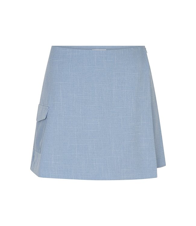 Desh skort lichtblauw