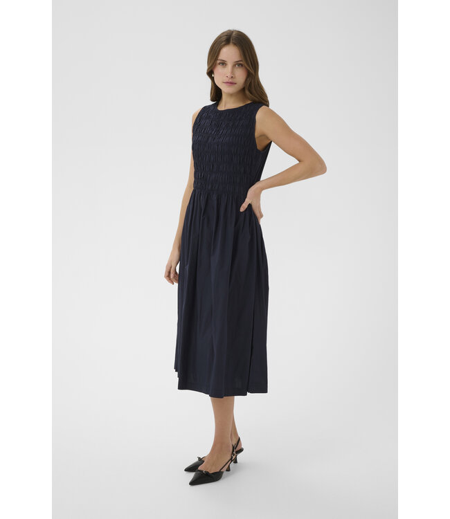 Rosagisla jurk donkerblauw