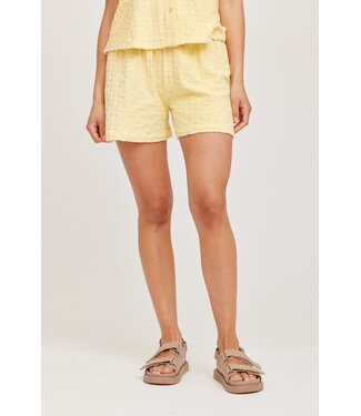 Terry short geel
