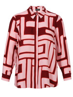 Via Appia Blouse Aubergine