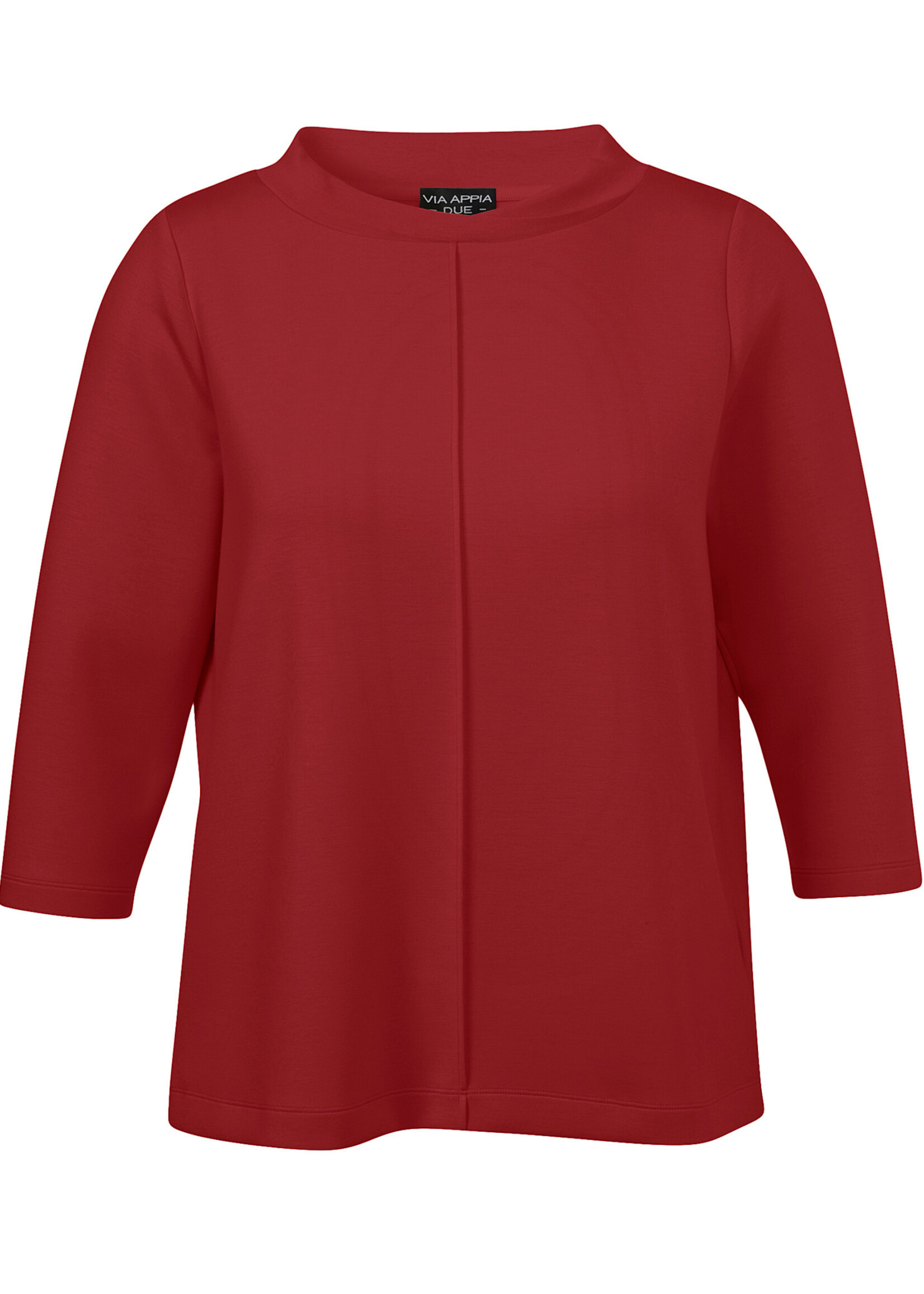 Via Appia Via Appia shirt in rood – comfortabel, vrouwelijk en modern