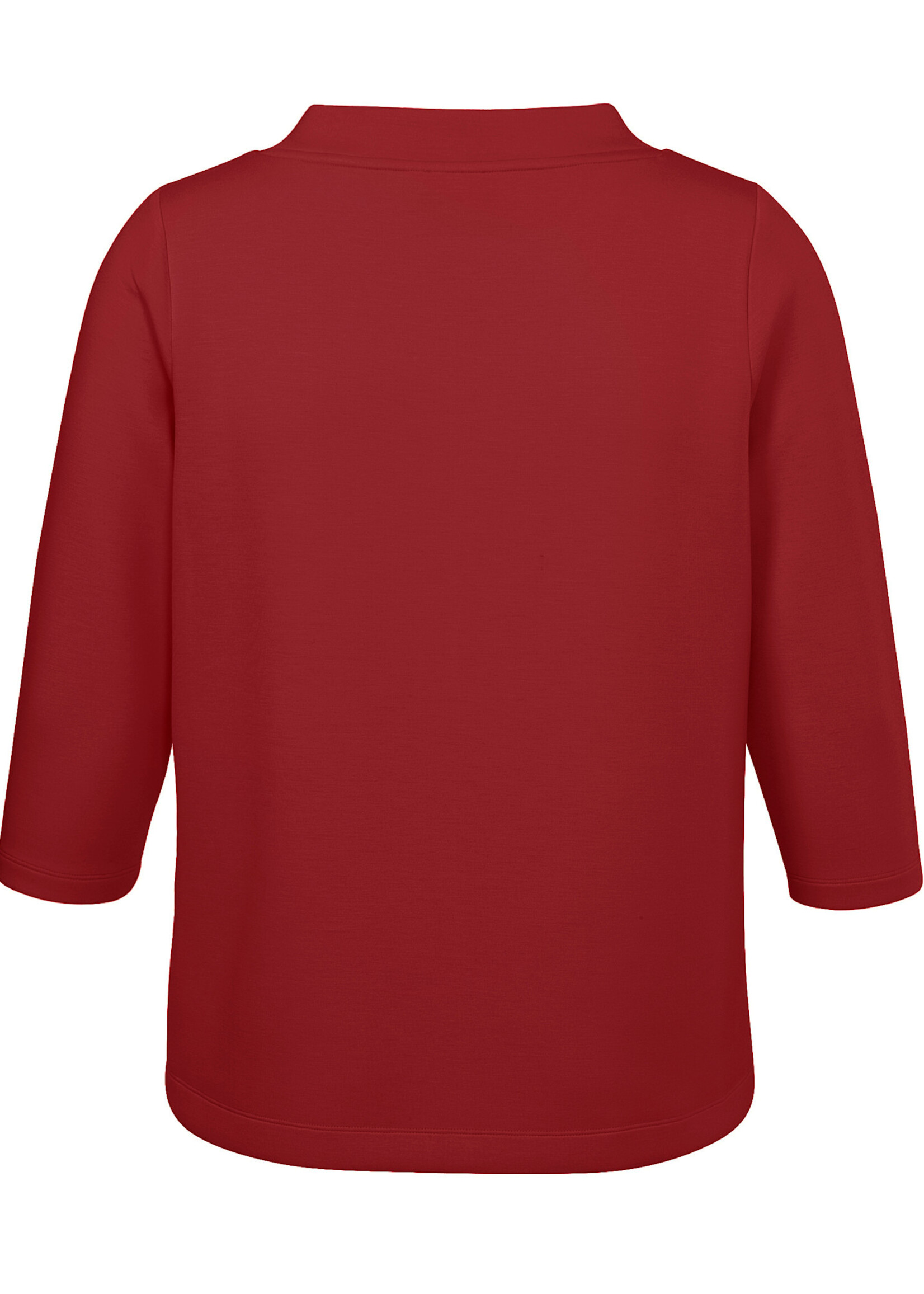 Via Appia Via Appia shirt in rood – comfortabel, vrouwelijk en modern