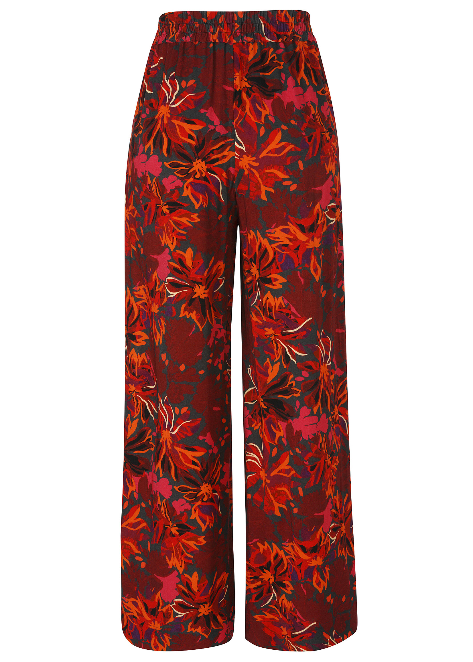 Eiszeit Eiszeit broek met florale print – luchtig, elegant en modieus