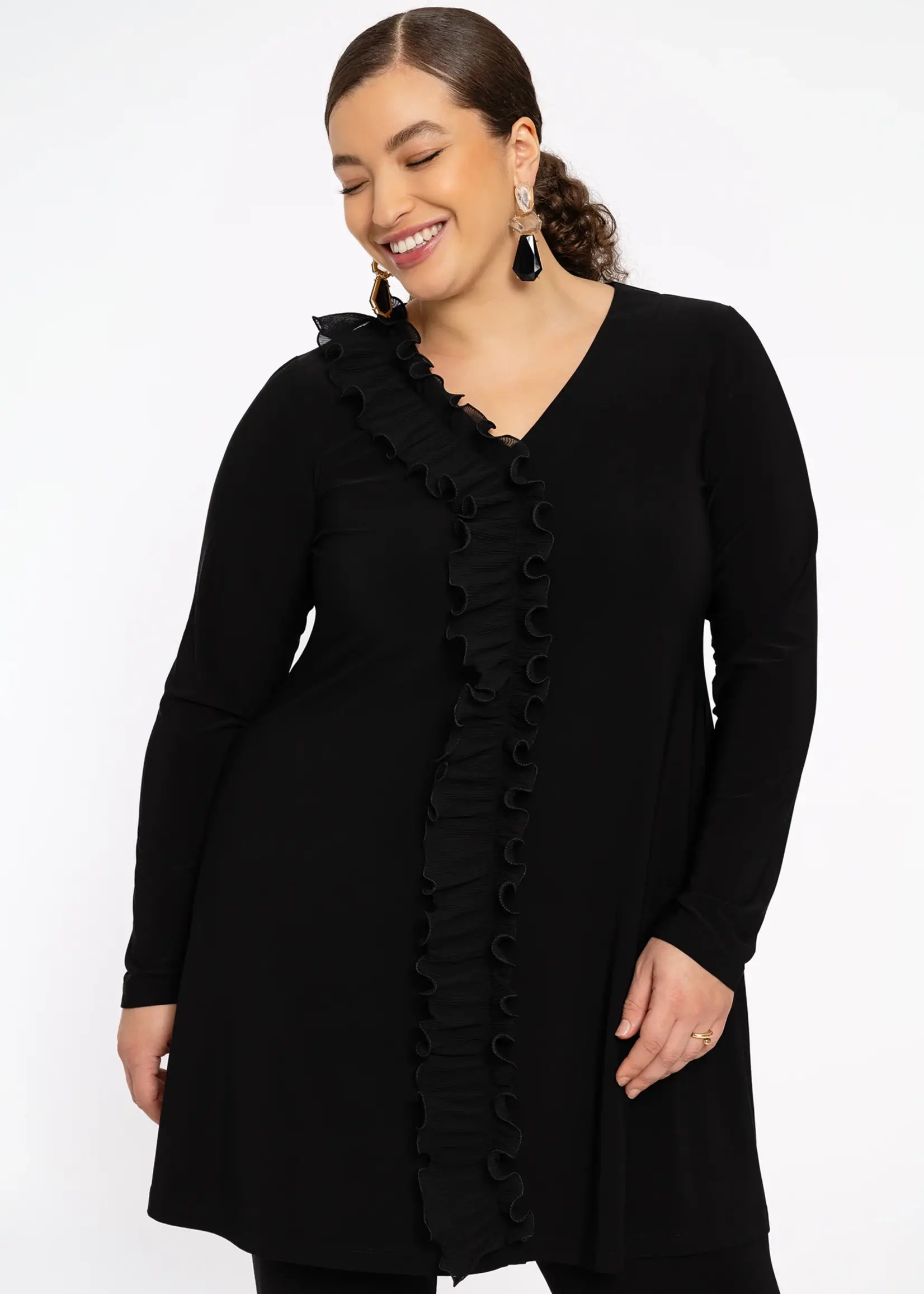 Yoek Yoek Tuniek Plissé – elegant design met geplisseerd detail