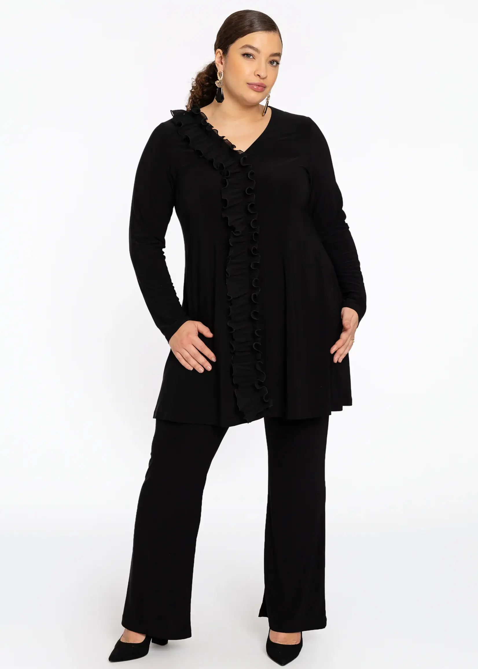 Yoek Yoek Tuniek Plissé – elegant design met geplisseerd detail