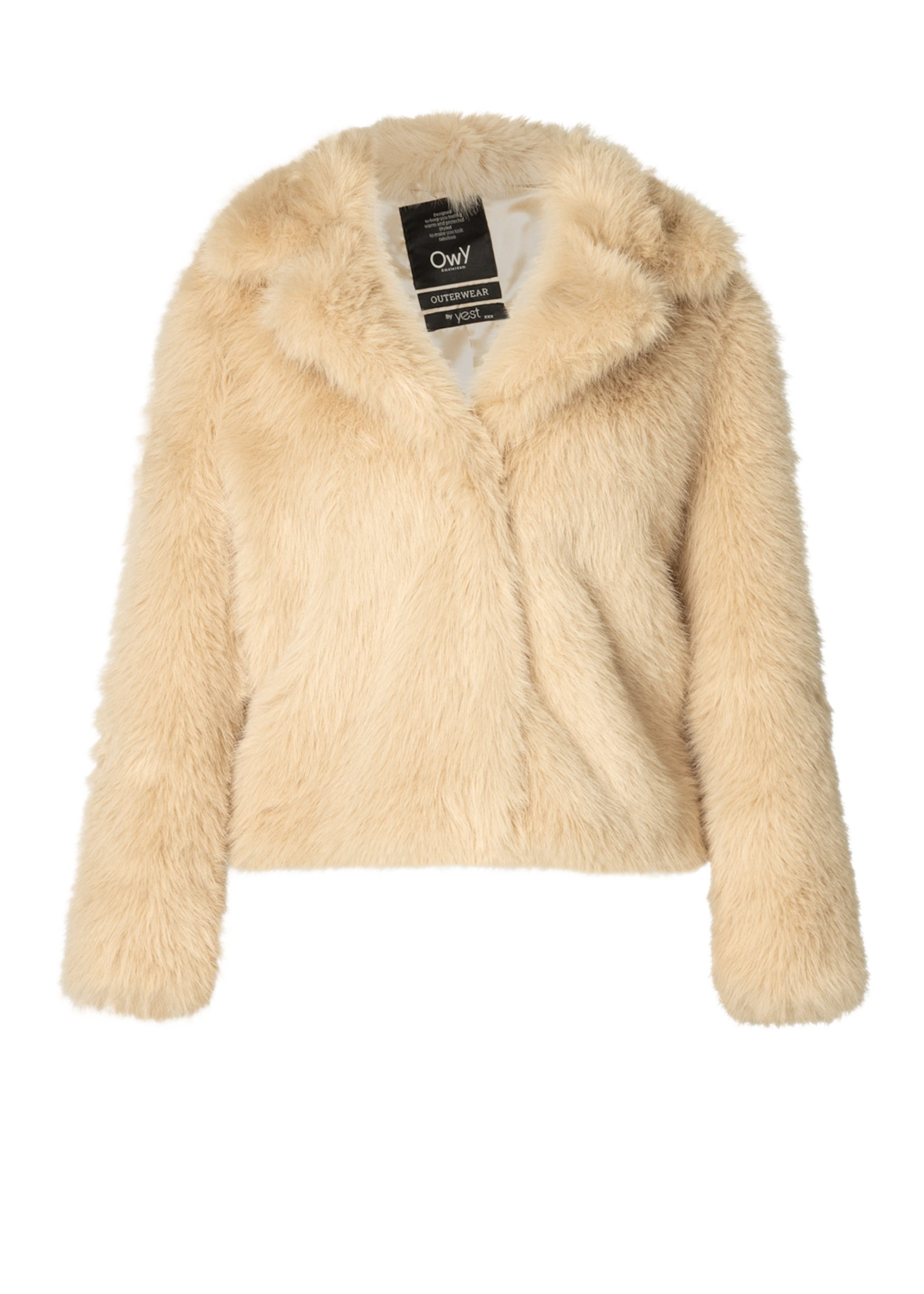 Yest Curve Yest Curve jas Antonia – kort bontjasje met luxe uitstraling