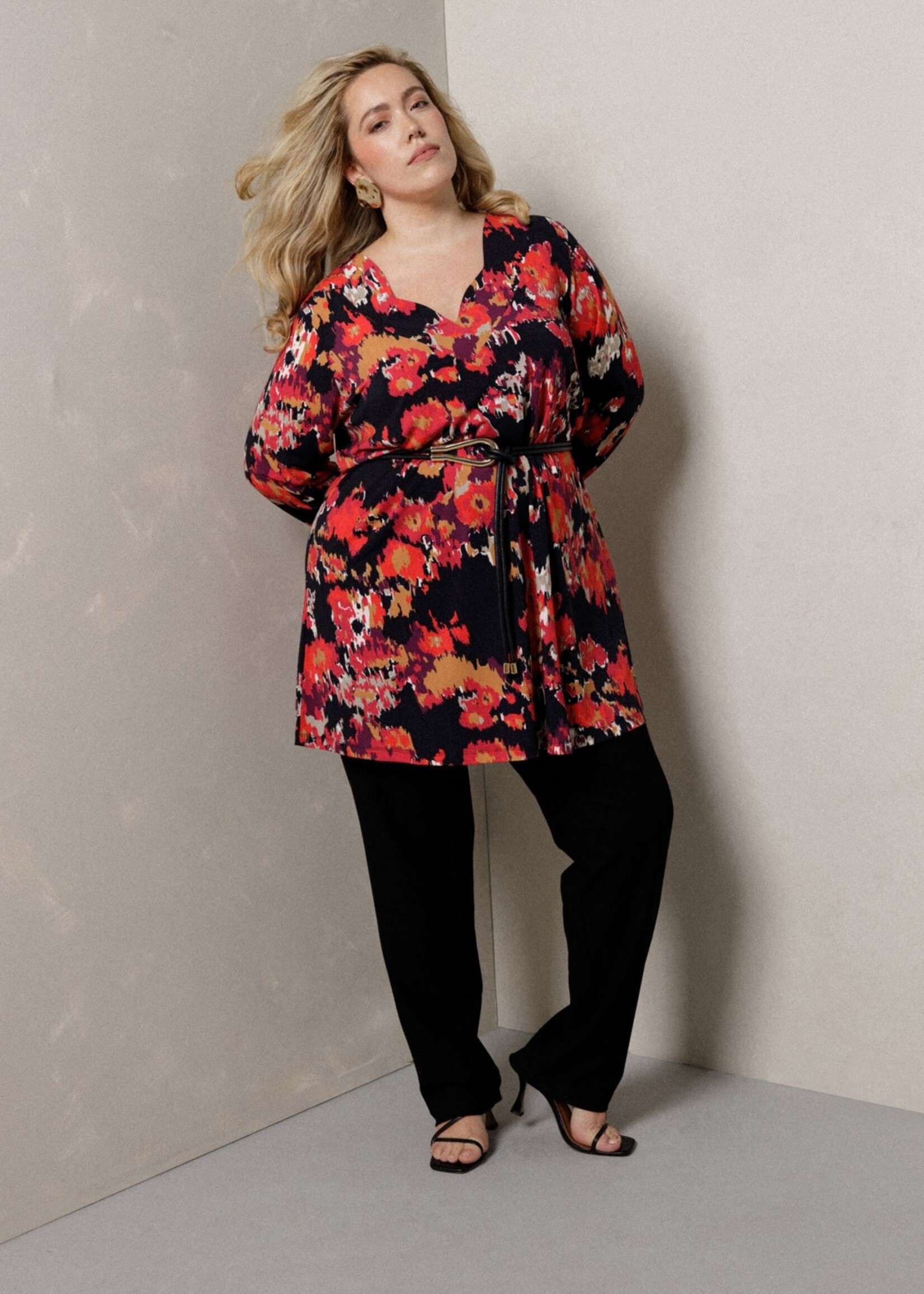 Colletta Regular fit Broek in gladde elastische kwaliteit  Colletta (9000510)