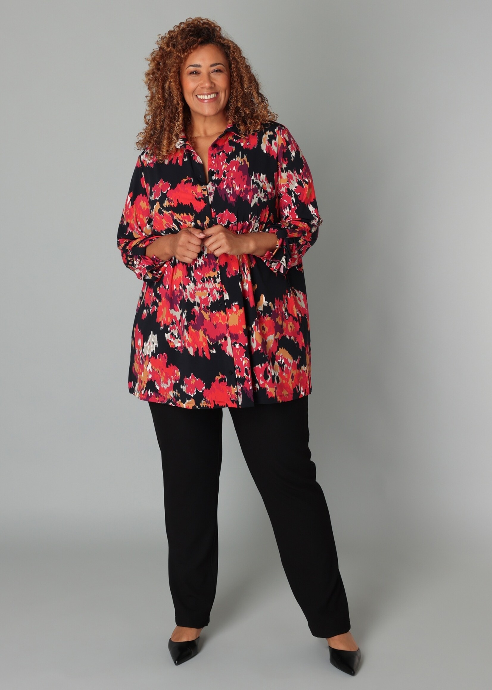 Colletta Regular fit Broek in gladde elastische kwaliteit  Colletta (9000510)