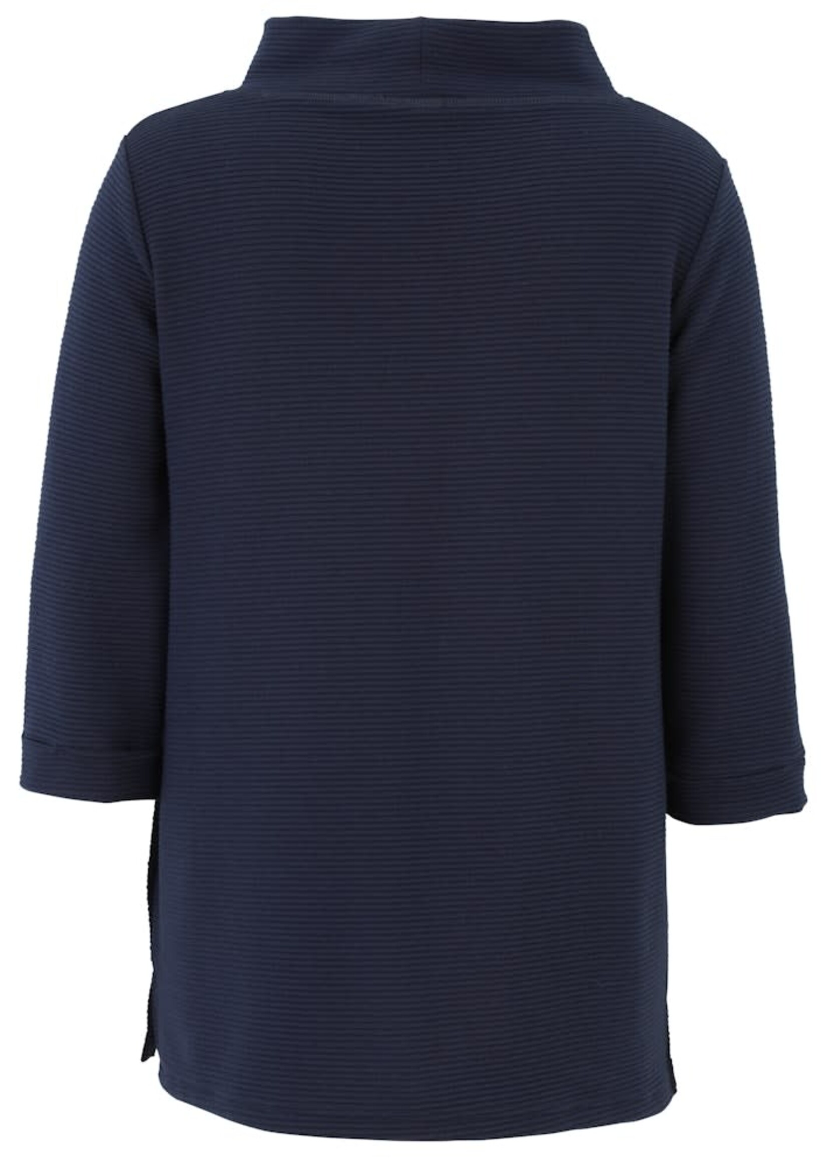 Doris Streich Doris Streich sweatshirt in marine met witte opdruk – trendy plus size must-have