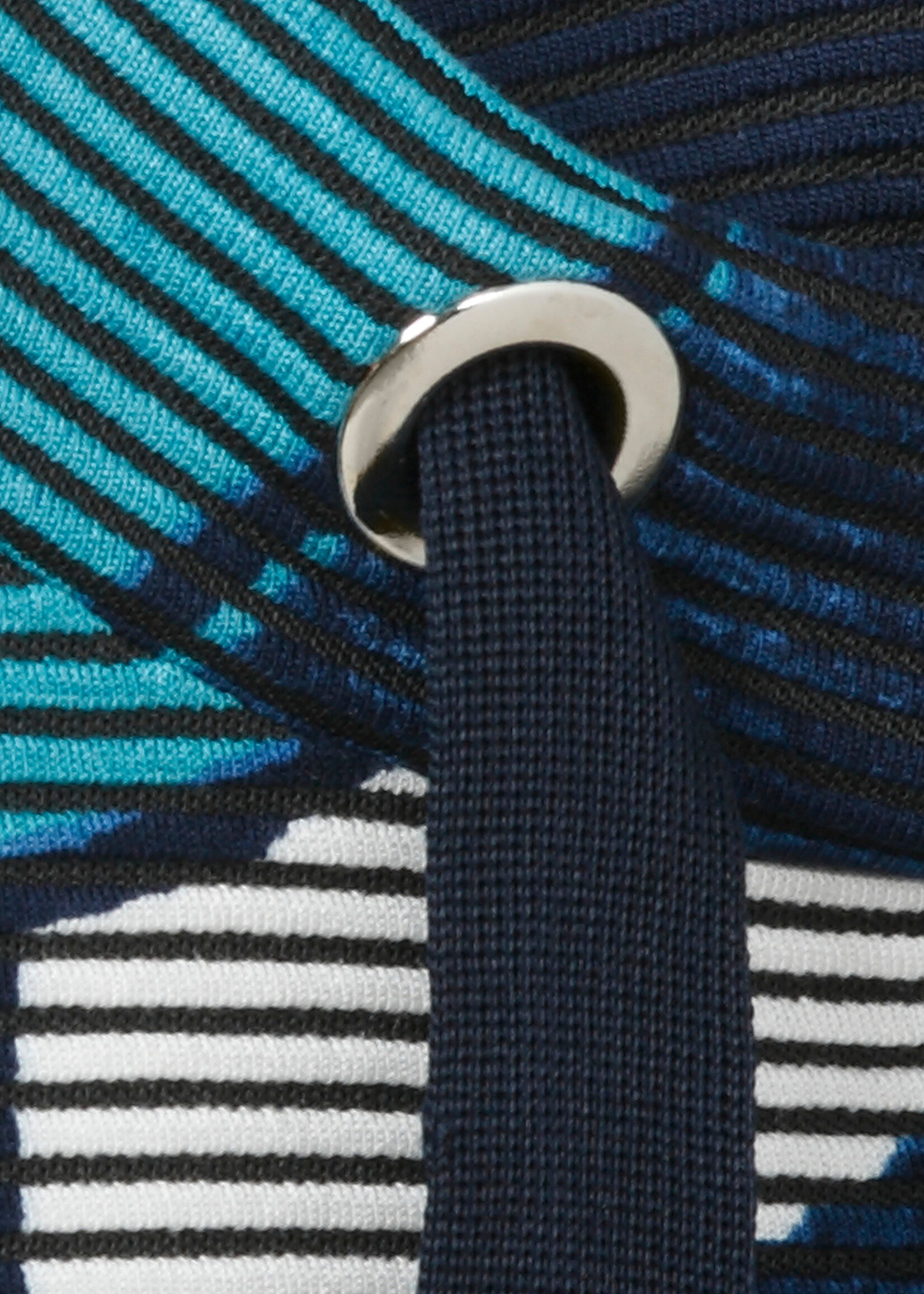 Via Appia Via Appia Due sweatshirt met grafische print in aqua en blauw