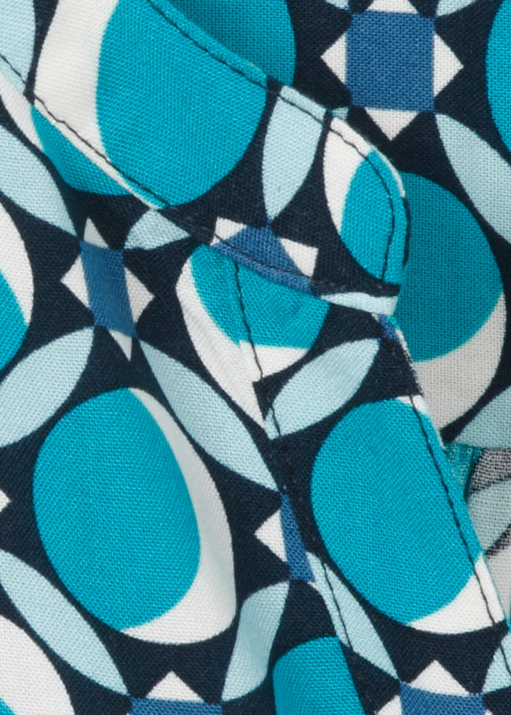 Via Appia Via Appia Due Blouse met Bollenprint – Grote Maten Mode (2525970)