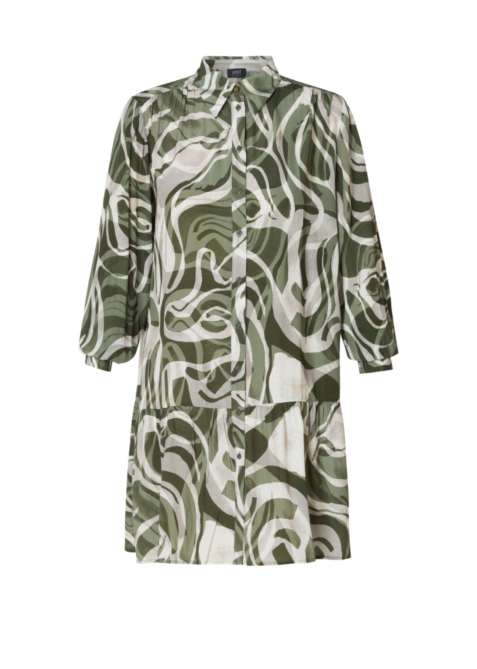 Yest Curve Jurk Gwyneth – modieus, trendy en vrouwelijk(A005789)