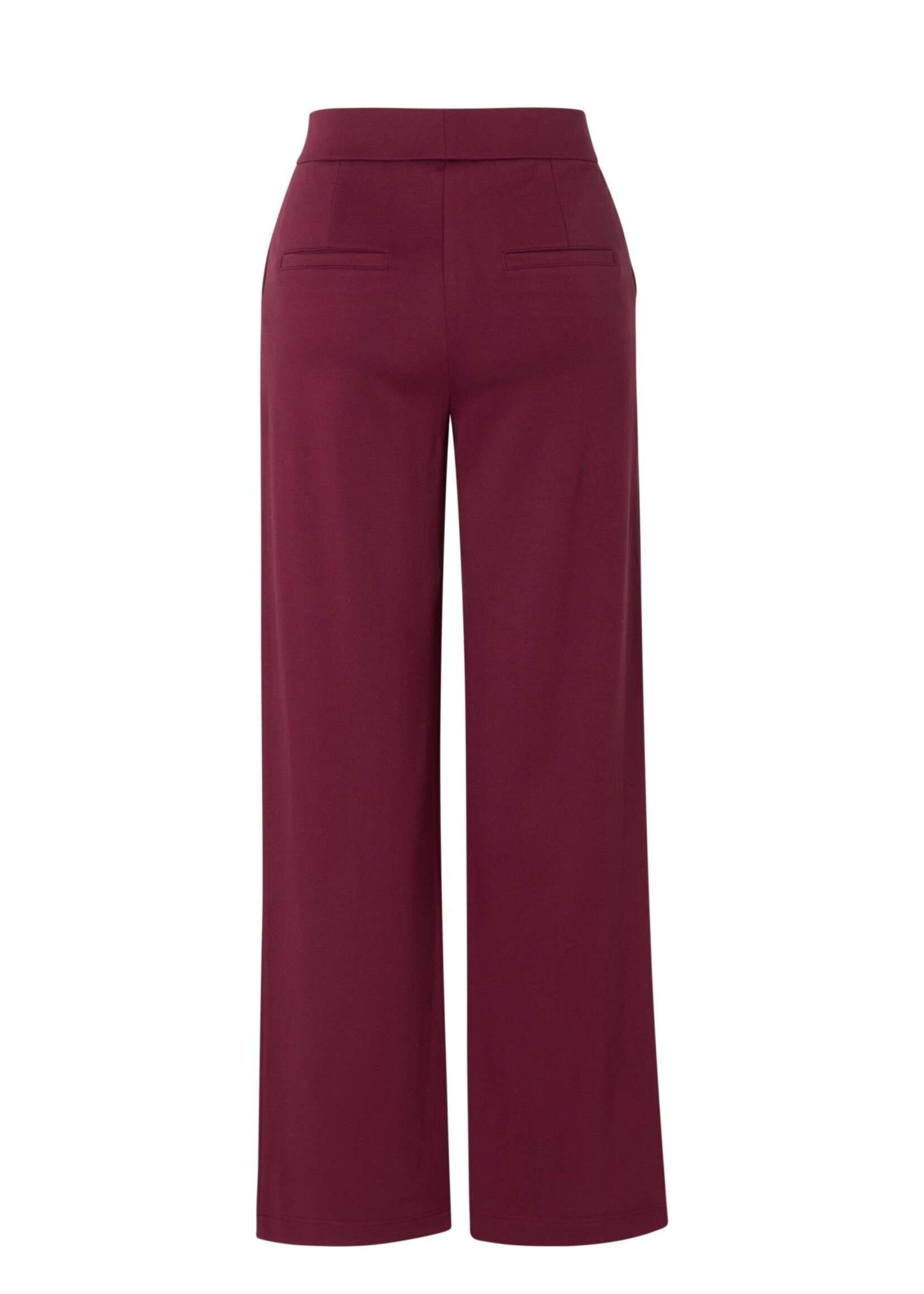 Yest Curve Yest Curve pantalon in groen en bordeaux (A005860)