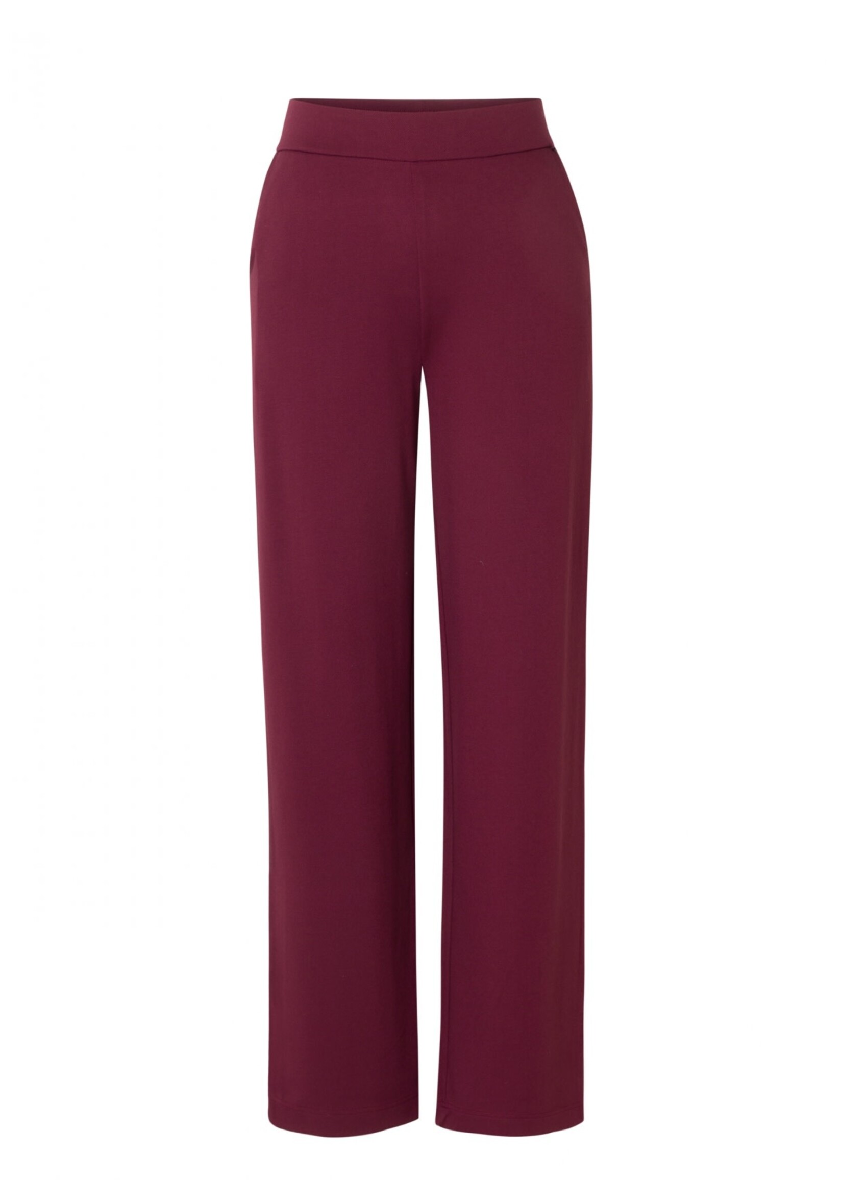 Yest Curve Yest Curve pantalon in groen en bordeaux (A005860)