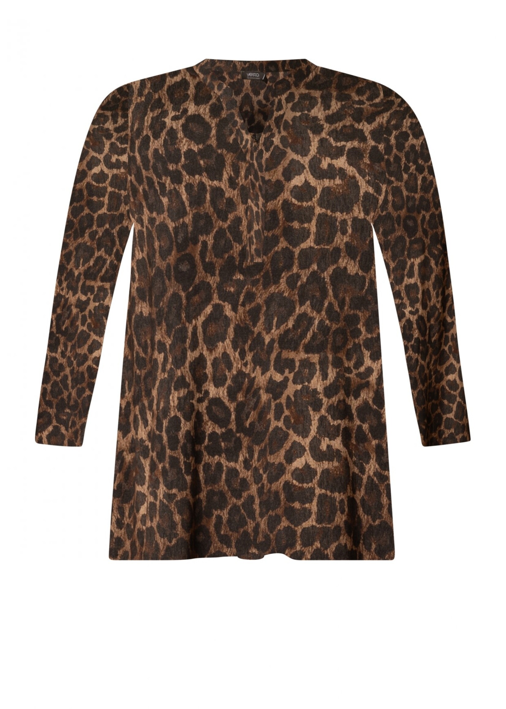 Yest Curve Yest Curve Tuniek in groen – stijlvol plus size design