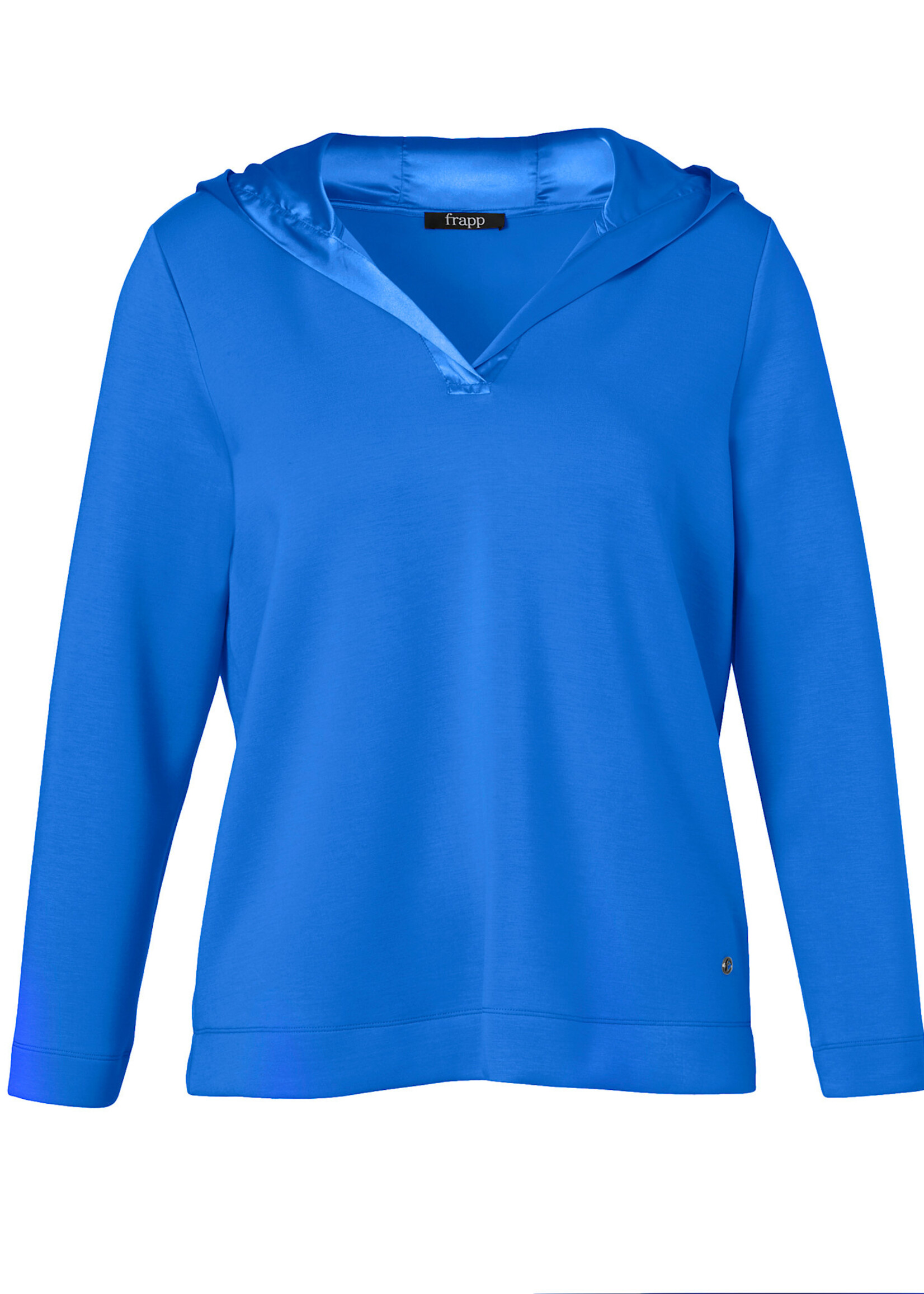 Frapp Frapp shirt in kobaltblauw – sporty chic en stijlvol