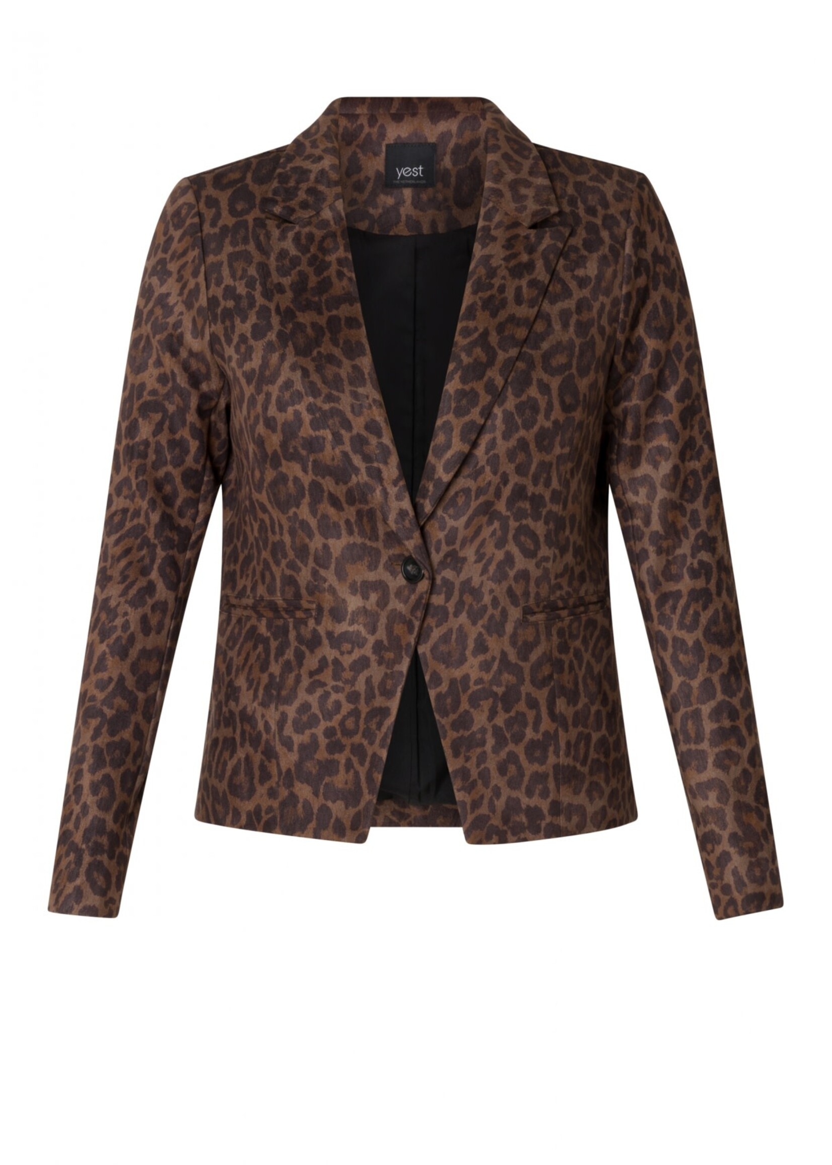 Yest Curve Yest Curve blazer Genevieve – subtiele panterprint (A005805)