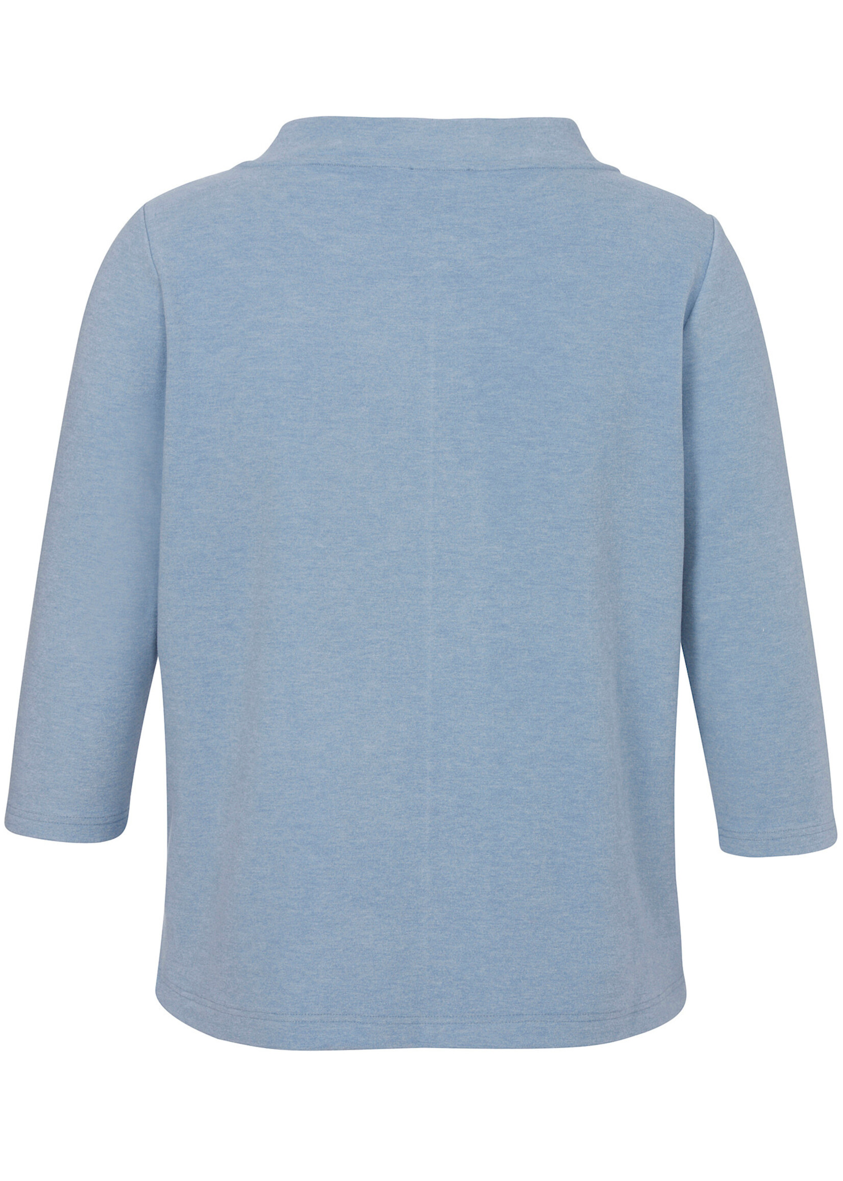 Via Appia Via Appia shirt – zachtblauw met detail aan de hals (2515765)