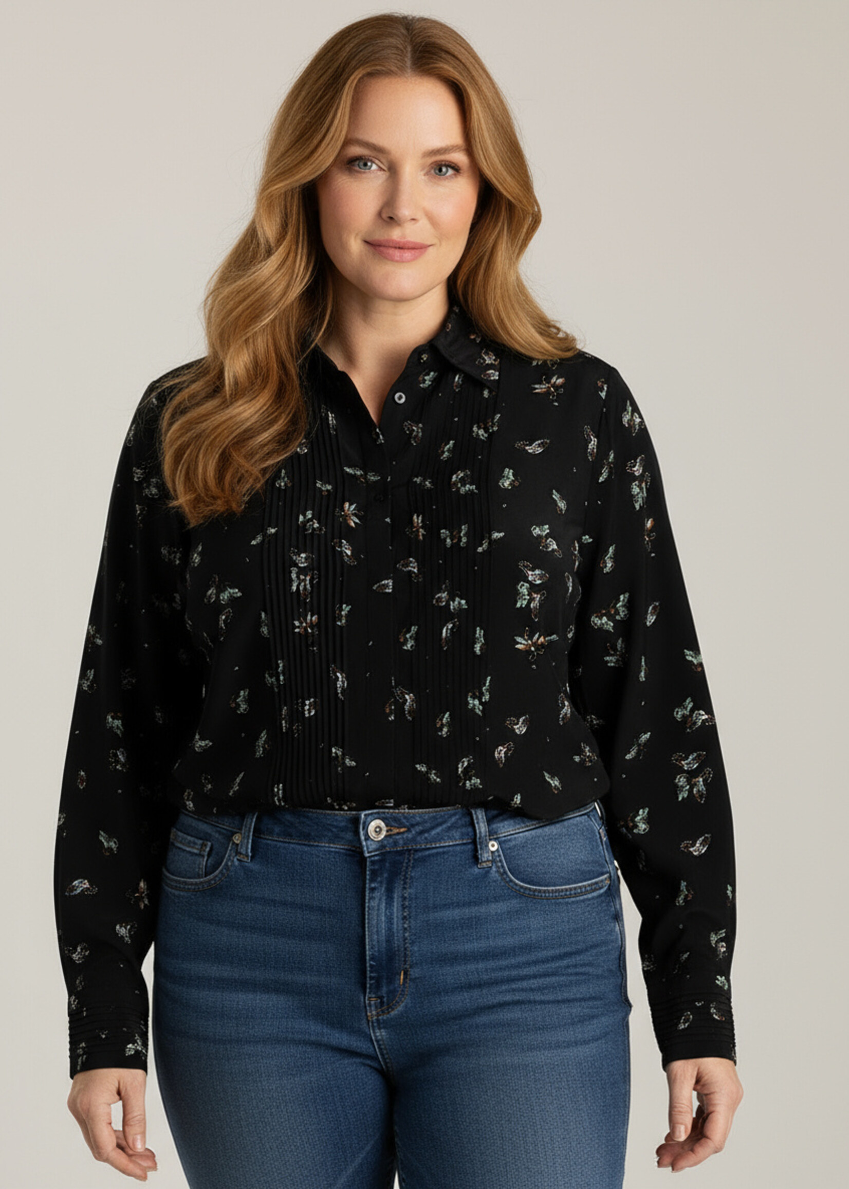 Yest Curve Blouse Haya Yest Curve (A005888)