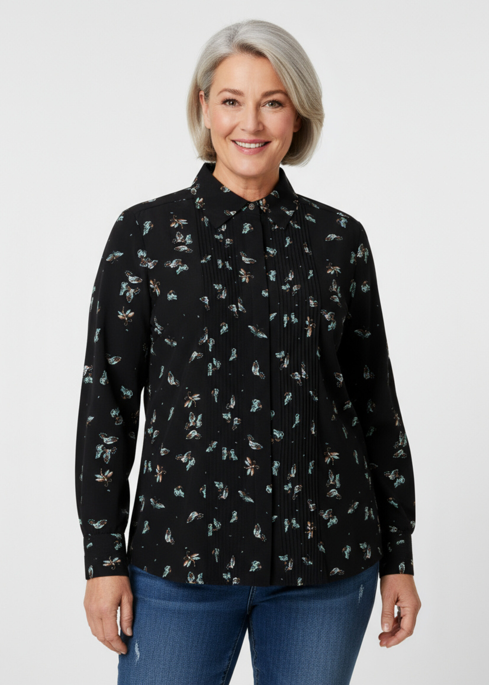 Yest Curve Blouse Haya Yest Curve (A005888)
