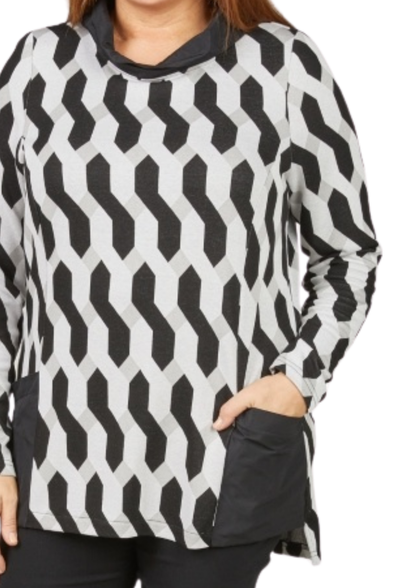 Mona Lisa Mona Lisa trui met trendy kraag – stijlvol en comfortabel design